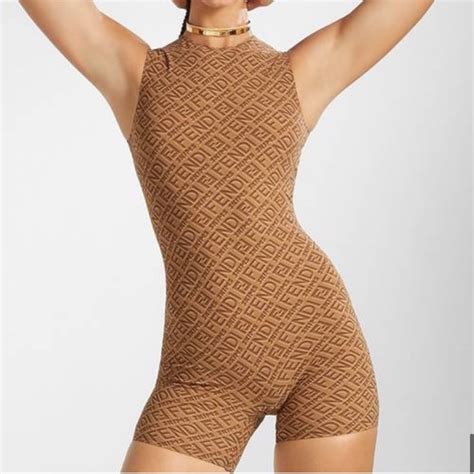 fendi bodysuit baby|Fendi skims tights.